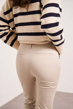 将图片加载到图库查看器,Oraije  Beige Straight Cut Chinos Claire