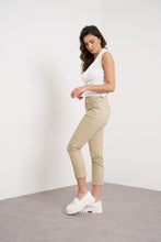 将图片加载到图库查看器,Oraije Taupe Straight Cut Chinos Claire