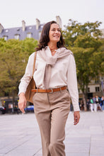Cargar imagen en el visor de la galería, Oraije Straight Cut City Pants Garance Taupe