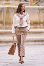 Cargar imagen en el visor de la galería, Oraije Straight Cut City Pants Garance Taupe
