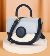 将图片加载到图库查看器,Genuine Leather Women Saddle Shoulder- Handbag