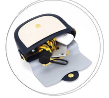 将图片加载到图库查看器,Genuine Leather Women Saddle Shoulder- Handbag