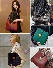 Lade das Bild in den Galerie-Viewer, Genuine Leather Cross Body Ladies Shoulder- Handbag