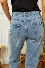 将图片加载到图库查看器,R.Display Straight Cut Ripped Jeans