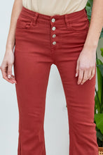 Load image into Gallery viewer, R.Display Flared Trousers with 4 Buttons closure
