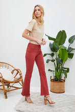 Load image into Gallery viewer, R.Display Flared Trousers with 4 Buttons closure