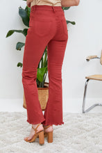 Load image into Gallery viewer, R.Display Flared Trousers with 4 Buttons closure