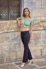 将图片加载到图库查看器,R.Display Flared High Waist Trousers