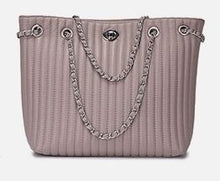 将图片加载到图库查看器,Large Capacity Women Leather Handbags with Chain Strap