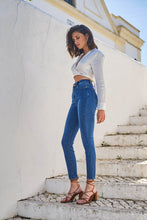 Afbeelding in Gallery-weergave laden, Oraije Denim Skinny High Waist Jeans Alice