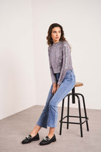 Cargar imagen en el visor de la galería, Oraije Wide-Leg Cropped Denim Jeans