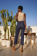 将图片加载到图库查看器,Oraije Cropped Regular Fit Denim Jeans