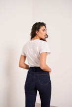 将图片加载到图库查看器,Oraije Cropped Wide-Leg Denim Buttoned Jeans