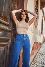 Load image into Gallery viewer, Oraije Wide-Leg Jeans Elena