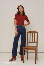 Load image into Gallery viewer, Oraije Wide-Leg High Waist Jeans Victorine