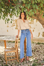 Load image into Gallery viewer, Oraije Wide-Leg Jeans Fiona