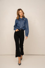 将图片加载到图库查看器,Oraije Flare with a Slit Jeans Sophie