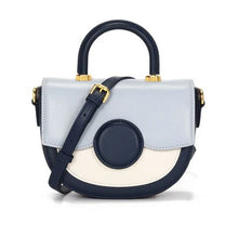 将图片加载到图库查看器,Genuine Leather Women Saddle Shoulder- Handbag