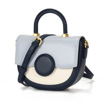 将图片加载到图库查看器,Genuine Leather Women Saddle Shoulder- Handbag