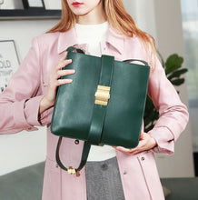 Lade das Bild in den Galerie-Viewer, Genuine Leather Cross Body Ladies Shoulder- Handbag