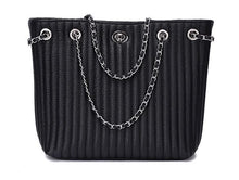 将图片加载到图库查看器,Large Capacity Women Leather Handbags with Chain Strap