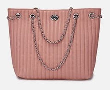 将图片加载到图库查看器,Large Capacity Women Leather Handbags with Chain Strap