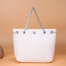 将图片加载到图库查看器,Large Capacity Women Leather Handbags with Chain Strap