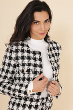 Lade das Bild in den Galerie-Viewer, Golden Live Tweed Lady Jacket
