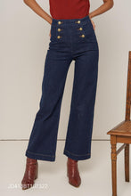 Charger l&#39;image dans la galerie, Oraije Wide-Leg High Waist Jeans Victorine
